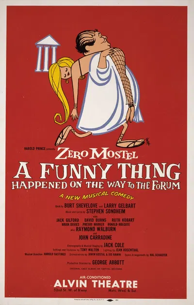 A funny thing happened on the way to the forum by Artcraft Lithograph, 1962 — digital art print download