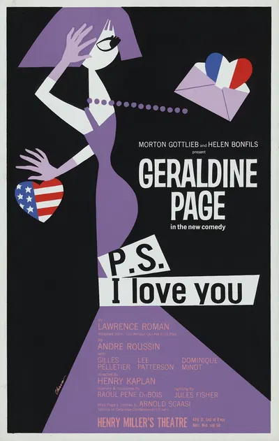 P.S. I love you by Artcraft Lithograph, 1964 — digital art print download