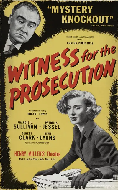Witness for the prosecution by Artcraft Lithograph, 1964 — digital art print download