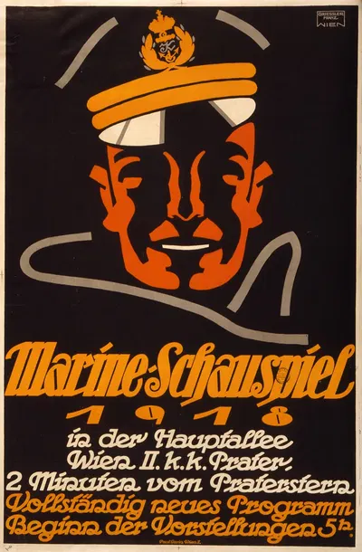 Marine-schauspiel 1918 … vollständig neues Programm by Franz Griessler, 1918 — digital art print download