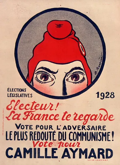 Electeur ! la France te regarde by Адриен Баррер, 1928 — digital art print download