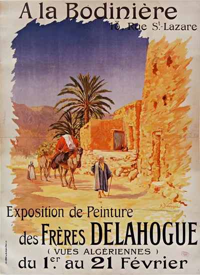 A la Bodinière by Алексис-Огюст Делаг, 1908 — digital art print download