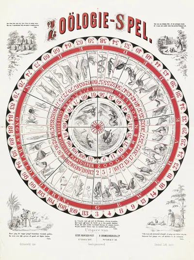 Zoölogie-spel by Amand — digital art print download