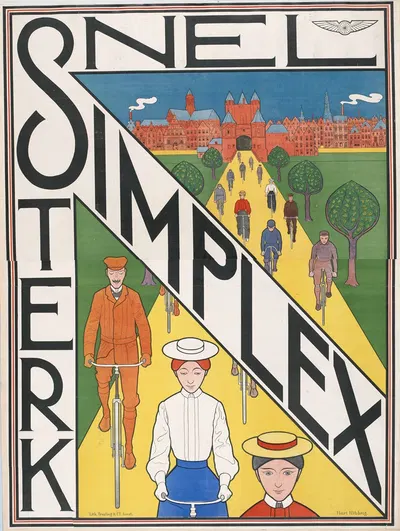 Simplex. Snel sterk by Фердинанд Харт Ниббриг, 1897 — digital art print download