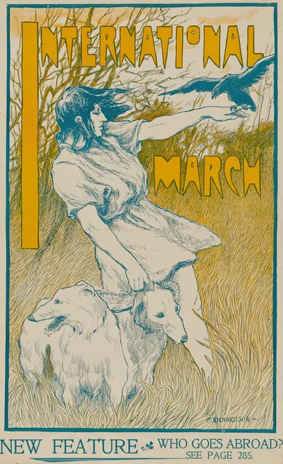 International–March by Frederick Richardson — digital art print download
