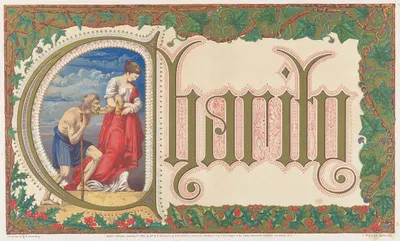 Charity by Фримен Гейдж Деламотт, 1864 — digital art print download