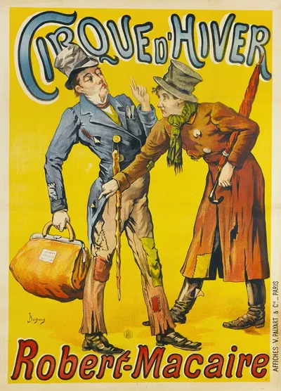 Cirque D'hiver Robert-Macaire by J. Boichard, 1880-1900 — digital art print download
