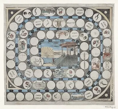 Tempel van het geluk by Jan Oortman Sr., 1816 — digital art print download