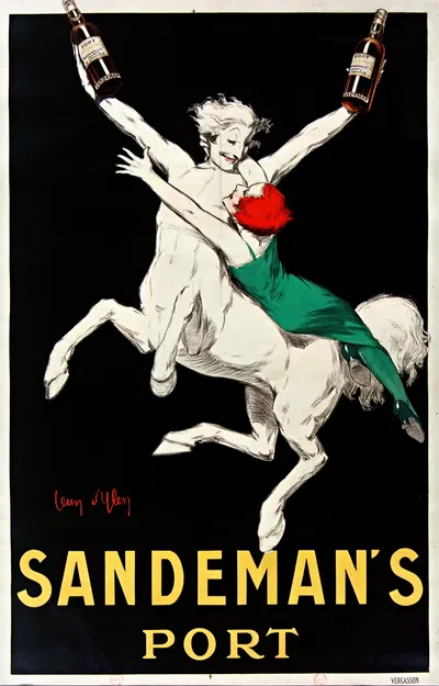 Sandeman's Port by Jean d'Ylen, 1930 — digital art print download