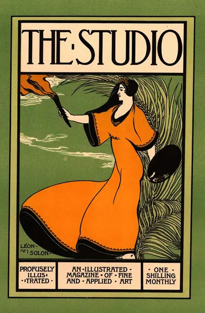 The Studio by Léon-Victor Solon — digital art print download