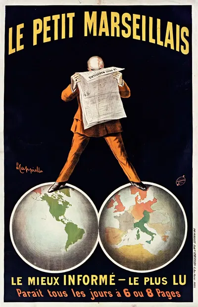Le Petit Marseillais by Леонетто Каппьелло, 1911 — digital art print download