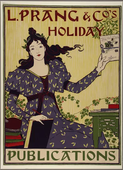 L. Prang and Co's Holiday Publications by Louis Rhead — digital art print download