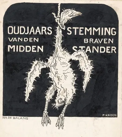 Kaalgeplukte middenstander by Патрик Круун, 1900 — digital art print download