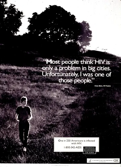 'Most people think HIV is only a problem in big cities; unfortunately, I was one of those people' by Centers for Disease…
