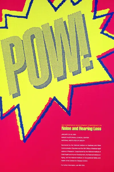 Noise and hearing loss by National Institutes of Health, 1990 — digital art print download