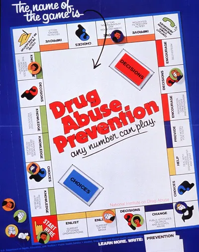 Drug abuse prevention by National Institutes of Health — digital art print download