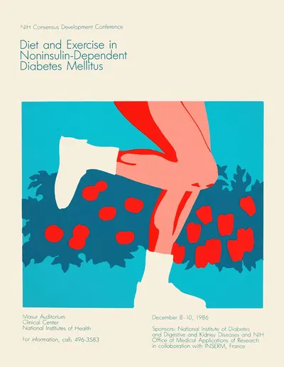 Diet and exercise in noninsulin-dependent diabetes mellitus by National Institutes of Health, 1986 — digital art print…