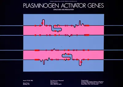 Fogarty International Center presents a conference on plasminogen activator genes by National Institutes of Health, 1985 —…