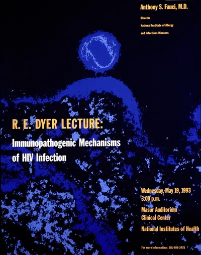 Immunopathogenic mechanisms of HIV infection by National Institutes of Health, 1993 — digital art print download
