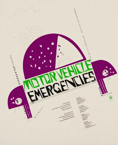 Motor vehicle emergencies by National Institutes of Health — digital art print download
