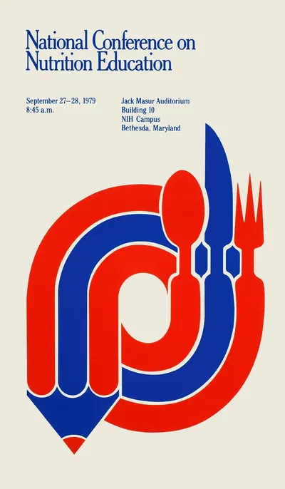 National Conference on Nutrition Education by National Institutes of Health, 1979 — digital art print download