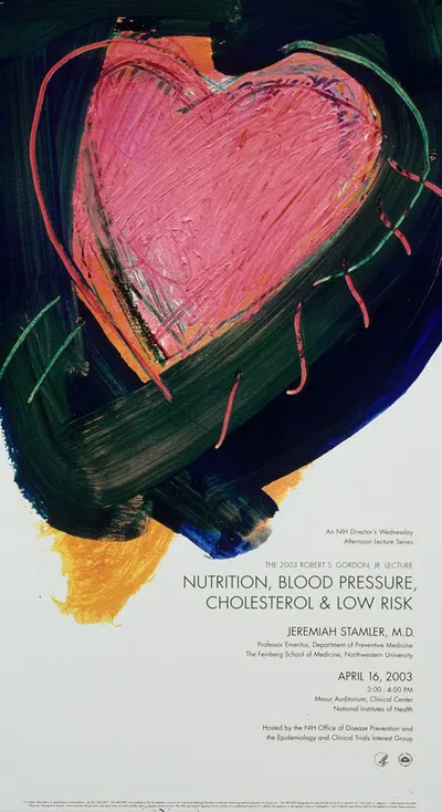 Nutrition, blood pressure, cholesterol and low risk by National Institutes of Health, 2003 — digital art print download