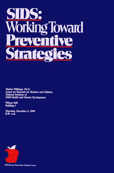 SIDS; working together toward preventive strategies by National Institutes of Health, 1990 — digital art print download