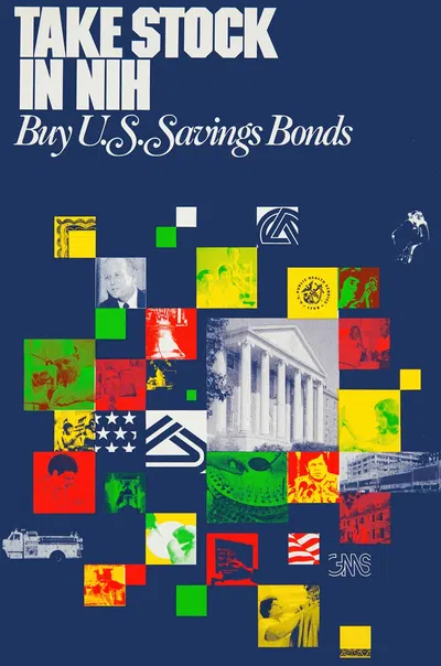 Take stock in NIH; buy U.S. savings bonds by National Institutes of Health — digital art print download