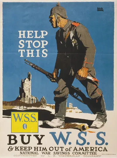 Help stop this by Adolph Treidler, 1917 — digital art print download
