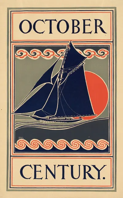 October century by H. M. Lawrence, 1895 — digital art print download