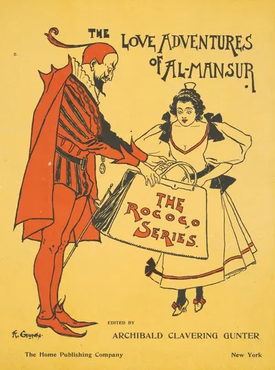 The Love Adventures of Al-Mansur by Archie Gunn, 1895 — digital art print download