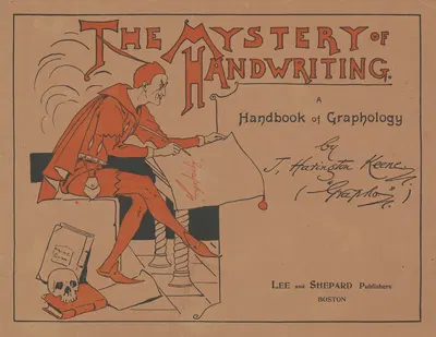 The mystery of handwriting by Archie Gunn, 1896 — digital art print download