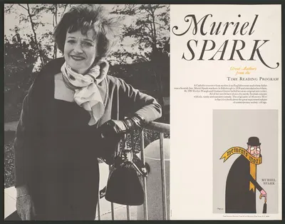 Muriel Spark: great authors from the Time Reading Program by Carl Mydans, 1965 — digital art print download