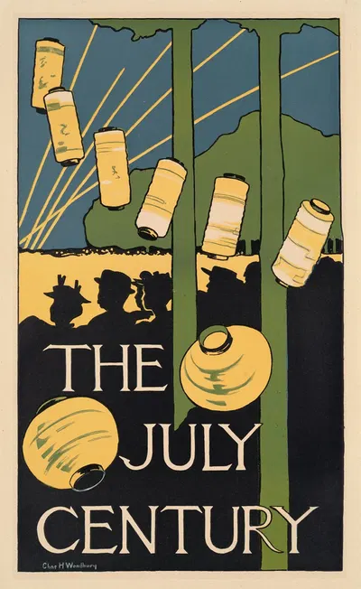 The July century by Чарльз Херберт Вудбери, 1895 — digital art print download
