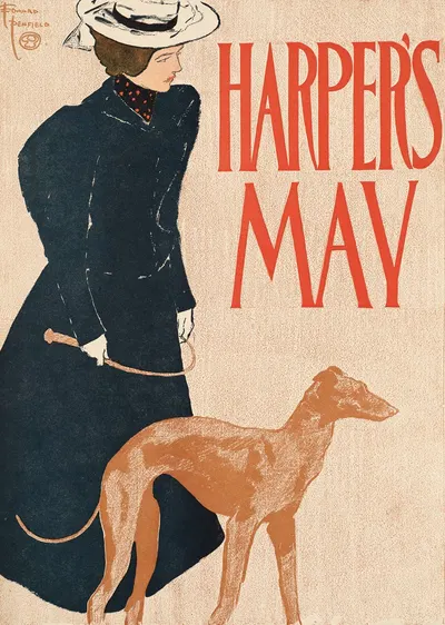 Harper's May by Эдвард Пэнфилд, 1897 — digital art print download