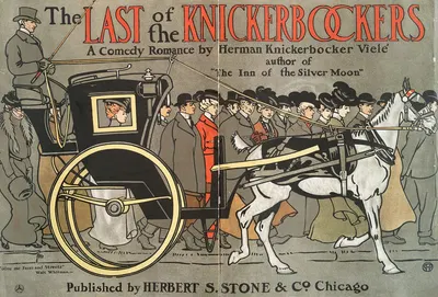 The Last of the Knickerbockers by Эдвард Пэнфилд, 1901 — digital art print download