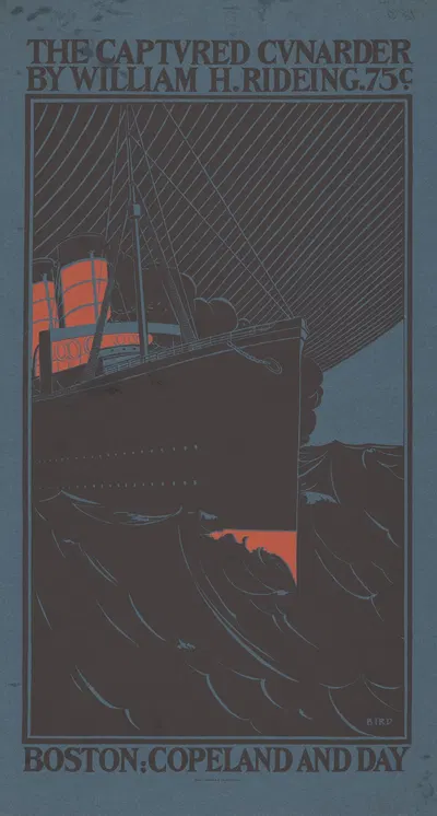 The captured cunarder by William H. Rideing by Elisha Brown Bird, 1896 — digital art print download
