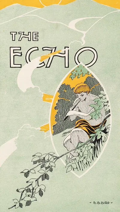 The echo, Chicago, October 1, 1895 by Элиша Браун Берд, 1895 — digital art print download