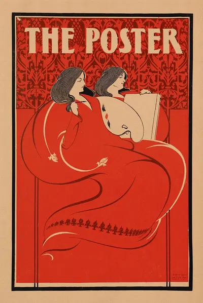 The poster by Элиша Браун Берд, 1896 — digital art print download