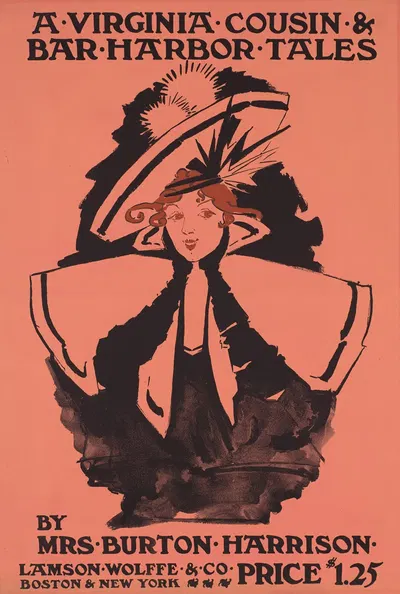 A Virginia cousin & Bar Harbor tales by Ethel Reed, 1895 — digital art print download