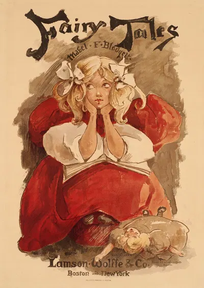 Fairy tales, Mabel F. Blodgett by Ethel Reed, 1895 — digital art print download