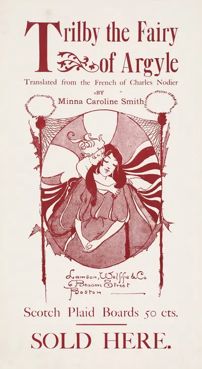 Trilby the fairy of Argyle by Ethel Reed, 1890-1920 — digital art print download