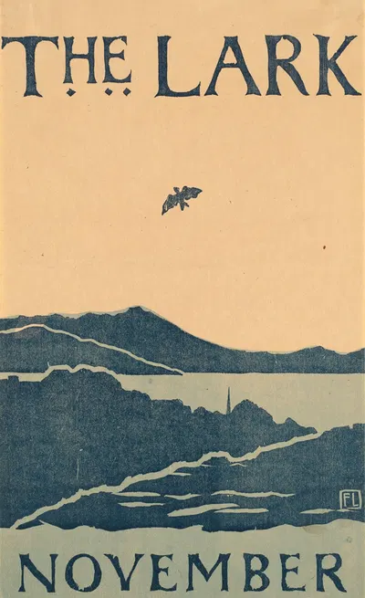 The lark November by Florence Lundborg, 1895 — digital art print download