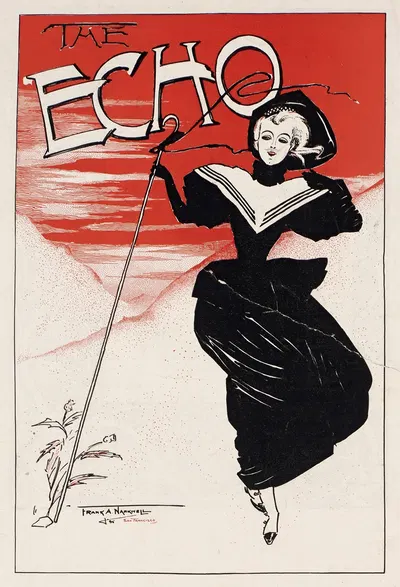 The echo, Chicago, July 15, 1895 by Фрэнк Артур Нанкивелл, 1895 — digital art print download