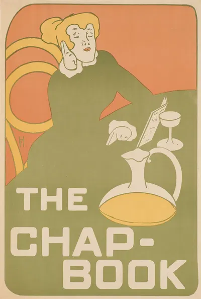 The chap-book by Frank Hazenplug, 1896 — digital art print download