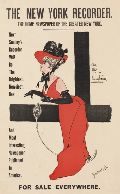 The New York recorder, for sale everywhere. by George Frederick Scotson-Clark — digital art print download