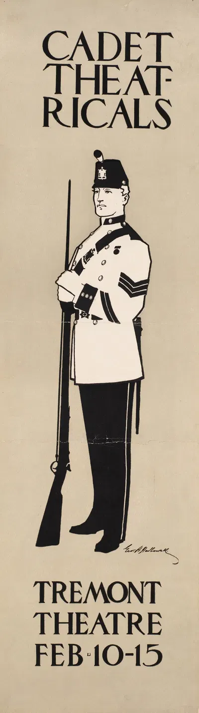 Cadet theatricals by George Hawley Hallowell — digital art print download