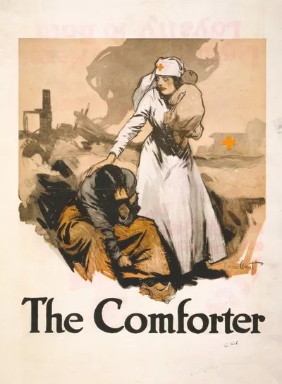 The comforter by Gordon Grant, 1918 — digital art print download