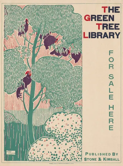 The green tree library by Генри МаКартёр — digital art print download