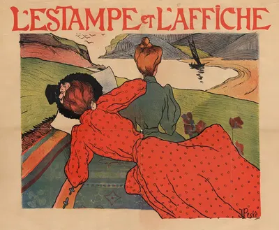 L'Estampe et l'affiche by Jean Peské, 1898 — digital art print download